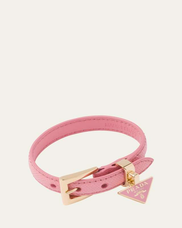 Triangle Leather Buckle Bracelet